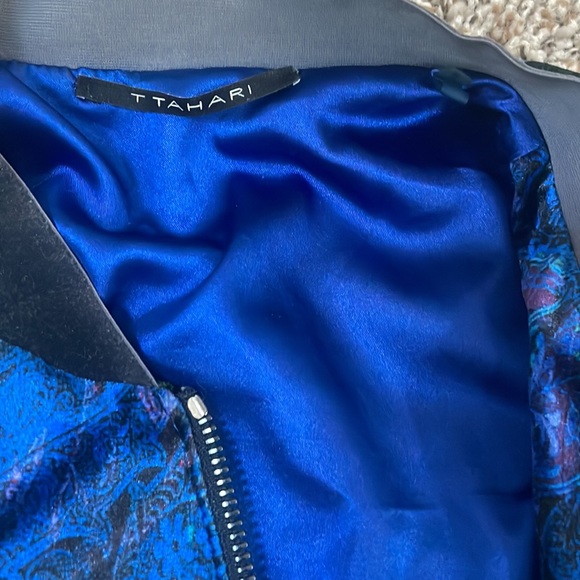 Deep Sea Velvet Bomber Jacket - Picture 2 of 3